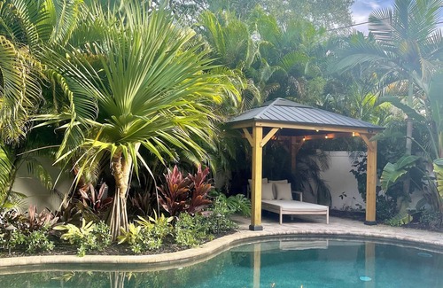 Crescent Heights Casa | 3 bedroom 2 bath private designer bungalow w/ pool walk to everything in St Pete