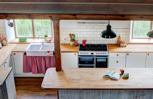 Hallington Cabaña | Alojamiento de 3 habitaciones en Rochester, cerca de Otterburn