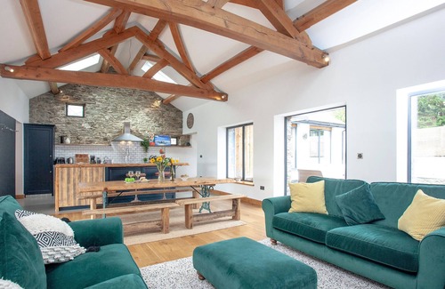 Saltash Cabaña | Alojamiento de 3 habitaciones en Blunts, near Saltash