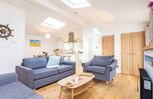 Ryde Chalet De Esquí | Alojamiento de 3 habitaciones en Wootton Bridge, Nr Cowes