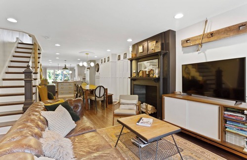 Newbold Casa | 3-bedroom Character Filled Row Home in Philly a block from the Park