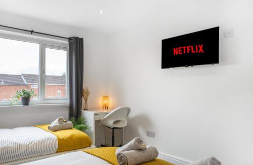 Newcastle-upon-Tyne Casa | 3 Bedroom House-Free Parking