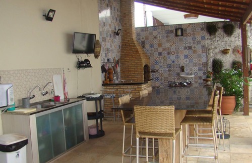 Olho D'agua Casa | 3 bedroom house, swimming pool, barbecue 4 blocks from the beach in São Luís MA