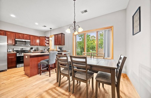 Longfellow Casa | 3-bedroom townhome with king beds two car attached garage two pull out couches