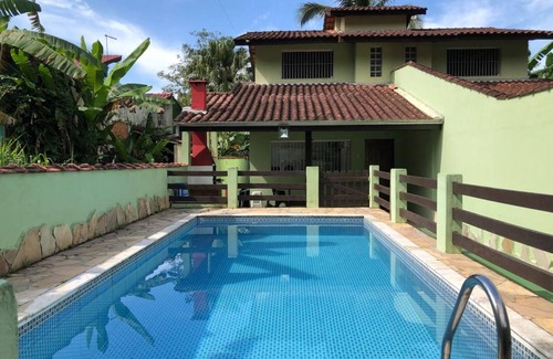 Caraguatatuba Casa | 3 Bedrooms *Cond. Closed Verde Mar *Próx. Cocanha Beach *Swimming pool *Wiffi