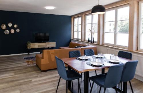 Schwaebisch Hall Apartamento | 3 BR Altstadtwohnung mit Parkplatz, tolle Lage in Schwäbisch Hall, bis 8 Personen