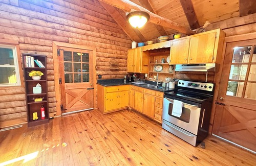 Craig Creek Cabina | 3 BR Log Cabin & 14 acres of private forest; short drive from New Castle and AT