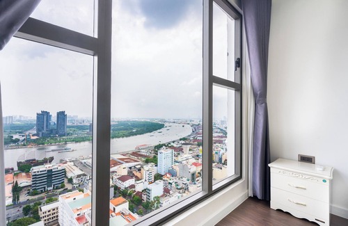 District 4 Apartamento | 3 br New & Luxury 30th fl Hana Aprt