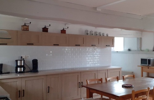 Saint-Michel-sous-Bois Cabaña | 3 casas rurales independientes de 13, 9 y 5 personas con piscina cubierta climatizada
