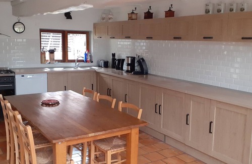 Saint-Michel-sous-Bois Cabaña | 3 casas rurales independientes de 13, 9 y 5 personas con piscina cubierta climatizada