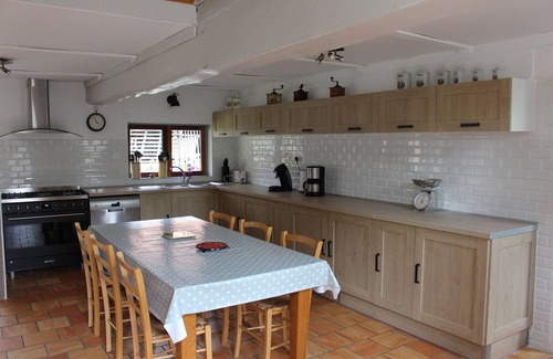 Saint-Michel-sous-Bois Cabaña | 3 casas rurales independientes de 13, 9 y 5 personas con piscina cubierta climatizada
