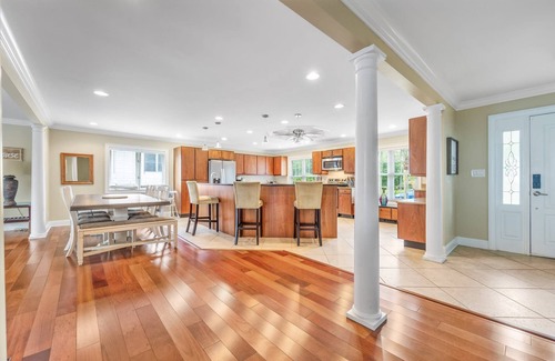 Socastee Casa | 3 Level Home on Waterway w/ Heated Pool & Hot tub