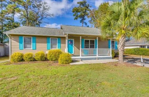 Little River Casa | 3 Mi to Ocean Home with Deck in Little River!