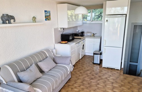 Cavalaire-sur-Mer Apartamento | 3 min from Bonporteau beach, beautiful duplex with terrace, sea and beach views