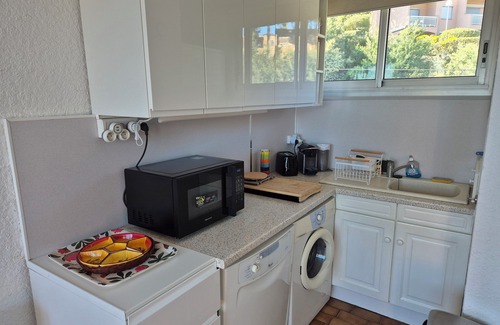 Cavalaire-sur-Mer Apartamento | 3 min from Bonporteau beach, beautiful duplex with terrace, sea and beach views