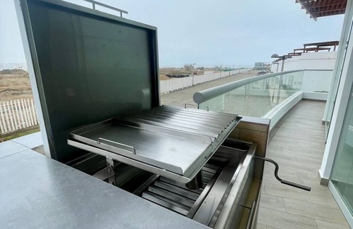 Asia Apartamento | ¡A 3 minutos de la playa! Hermoso Departamento de Estreno con Piscina