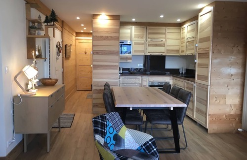 Orcieres-Merlette Apartamento | 3 P. Amplio Completamente reformado. Impresionante vista - Esquí a pie a 50 m.