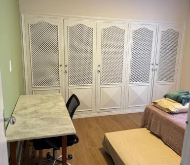 Boa Viagem Apartamento | 3 Quartos com vista ao mar, rede e estacionamento, Decoração Regional