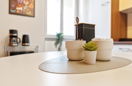 Cottbus Apartamento | 3 room apartment, 6 beds not far from main station, incl. parking & WiFi, tumble dryer
