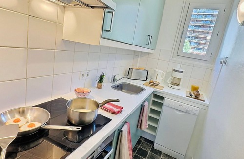 Tignes le Lac Apartamento | Apartamento de 3 habitaciones para 8 en Tignes, cerca de pistas, balcón, TV, lavavajillas, no fumadores