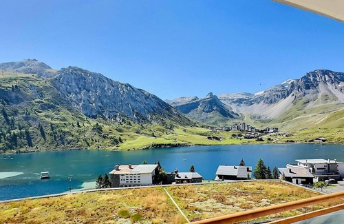 Tignes le Lac Apartamento | Apartamento de 3 habitaciones para 8 en Tignes, cerca de pistas, balcón, TV, lavavajillas, no fumadores