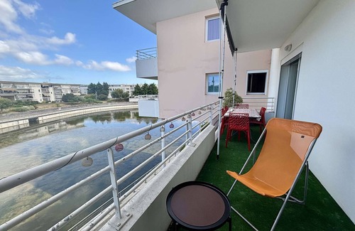 La Rochelle Apartamento | Apartamento de 3 piezas con balcón - La Rochelle