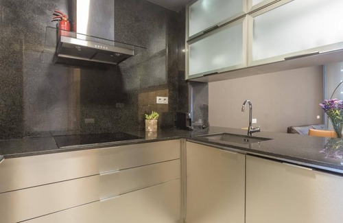 el Fort Pienc Apartamento | 3 hab 8 pax en el Parque de la Ciudadela con piscina - WiFi gratis