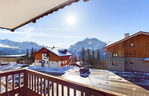 La Rosiere Apartamento | Agradable apartamento orientado al sur con estacionamiento