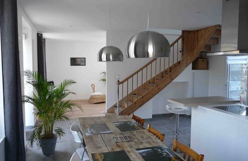 Ploubazlanec Casa | 300 metros del mar, casa bretona con gran jardín y vistas al mar - WIFI