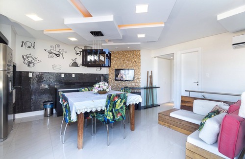 Ze Amandio Apartamento | 304, Linda cubierta dúplex con piscina privada