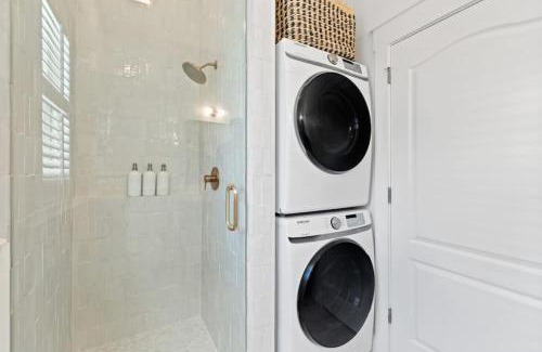 Rosemary Beach Casa | 30A Beach Villa Steps to Beach Dog Friendly with Peloton and Bikes