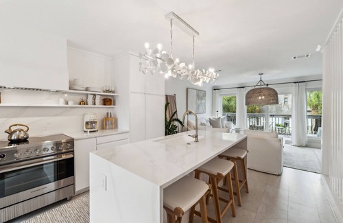 Seacrest Casa | 30A Gulf Side-60 Steps To Private Beach-7 Palms-Gated Community-Camp Creek Lake