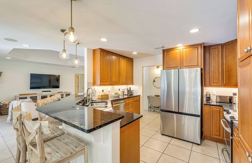 Santa Rosa Beach Casa | 30A Poolside Oasis: 2 Mi to Beach & Boat Access