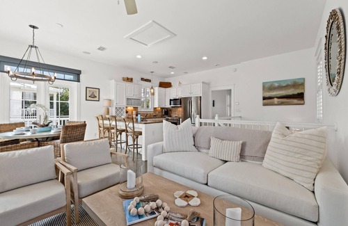 Rosemary Beach Casa | 30A Sunset Beach House Villa Infinity, Beachside, Gulf Front Pool, Pet Friendly