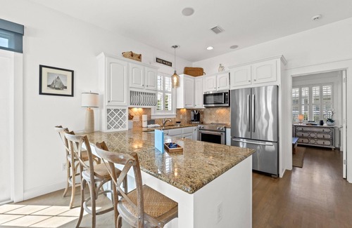 Rosemary Beach Casa | 30A Sunset Beach House Villa Infinity, Beachside, Gulf Front Pool, Pet Friendly