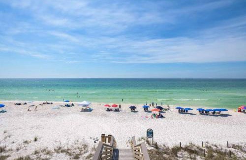 Panama City Beach Casa | 30A Top Rated! Heated Resort Pool+Golf Cart+Bikes+Bunks+Beach Gear