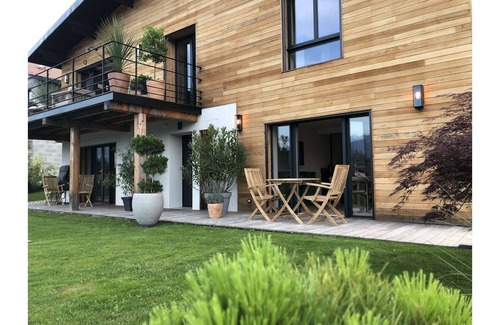 Sevrier Apartamento | 35m2 studio with pool and lake view