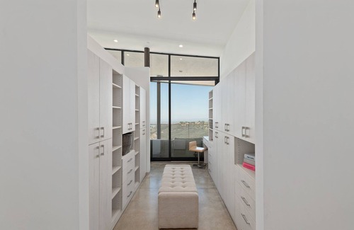 Mission Canyon Casa | A Modern Masterpiece With Sweeping Ocean Views, Guest House & Pool