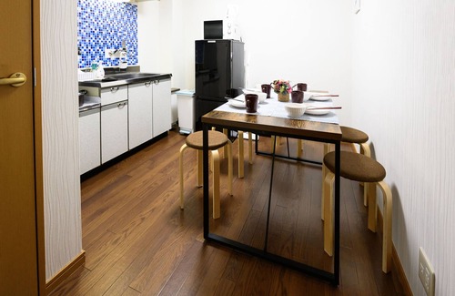 Naniwa Apartamento | 38㎡ 2DK🏵️DaikokuchoStation 1-3minsWalk🏵️Osaka Kizu Market 4mins walk🏵️MAX5ppl