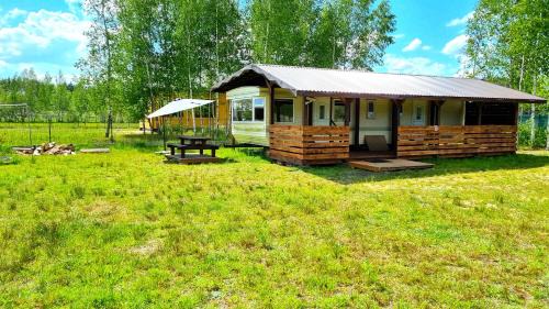 Walne Otro | 39 m2 Domek Holenderski Ateny blisko Jeziora i Augustowa 1100m2 Działki