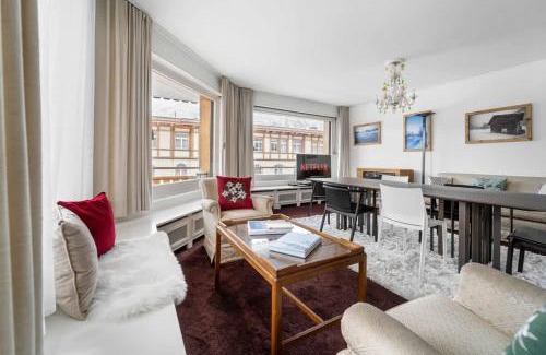 St. Moritz Apartamento | 3bedr apt private parking slopes access