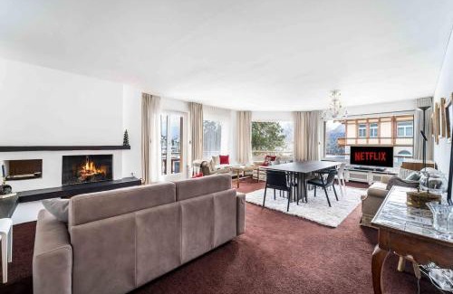 St. Moritz Apartamento | 3bedr apt private parking slopes access