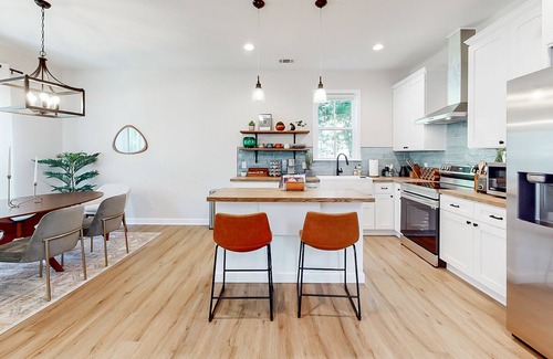 Midtown Casa | 3BR Greenwood Design Home Near Hospitals | Downtown