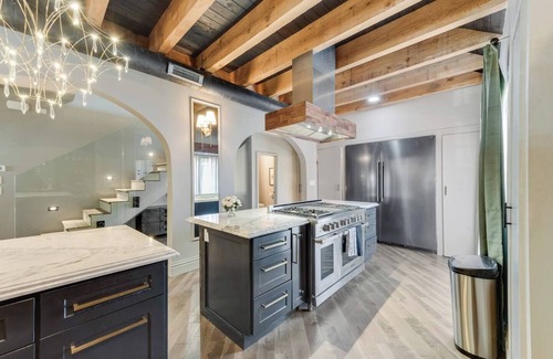Junius Heights Casa | 3BR luxury home w/private pool, Peloton, and gourmet kitchen.