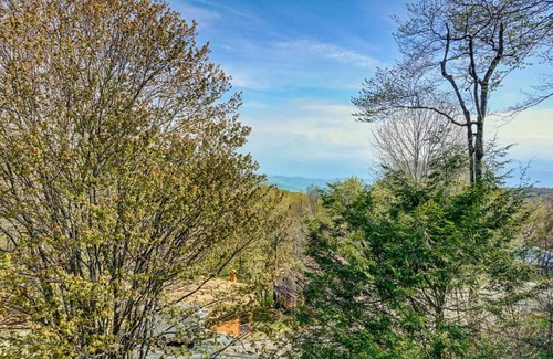 Beech Mountain Casa | 3BR Mountain Cabin with VIEWS and FIREPIT Sleeps 8