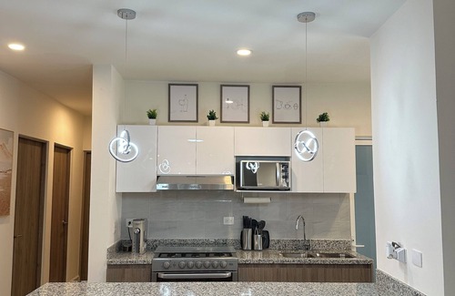 Rosarito Condominio | 3BR Oceanview retreat with AC, Sleep 8, Gated, Top floor, Pool, Security 24/7