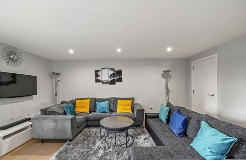 Island Gardens Apartamento | 3br-sleeps8-canarywharf-cinemabedroom