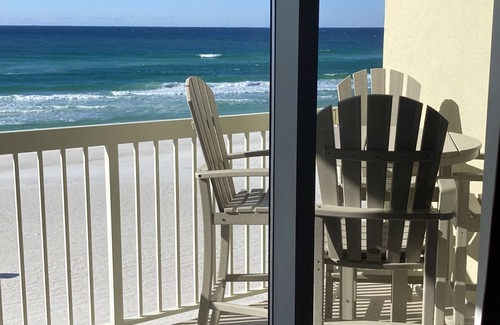 Miramar Beach Condominio | ¡Justo en la playa! 3er piso es genial! Menos ruidoso / ocupado West End de la playa!