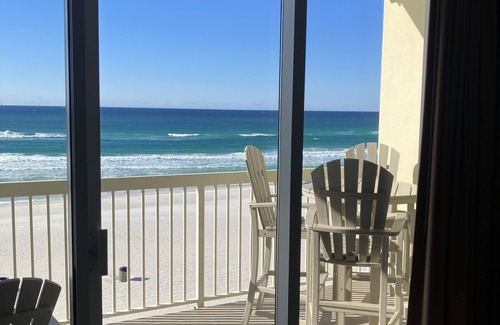 Miramar Beach Condominio | ¡Justo en la playa! 3er piso es genial! Menos ruidoso / ocupado West End de la playa!