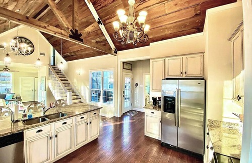 New Braunfels Casa | Camina hasta Schlitterbahn y Tube Chute. 15 plazas